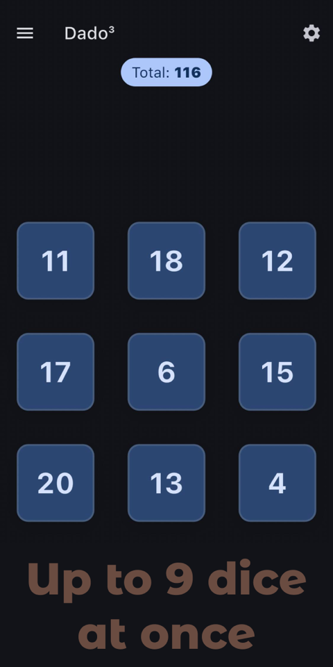 Dado³ - screenshot 3