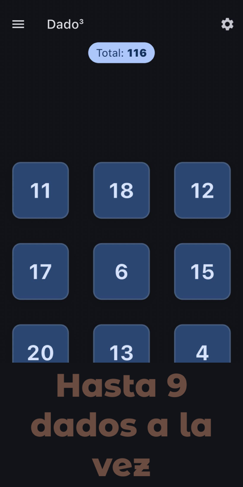 Dado³ - screenshot 3