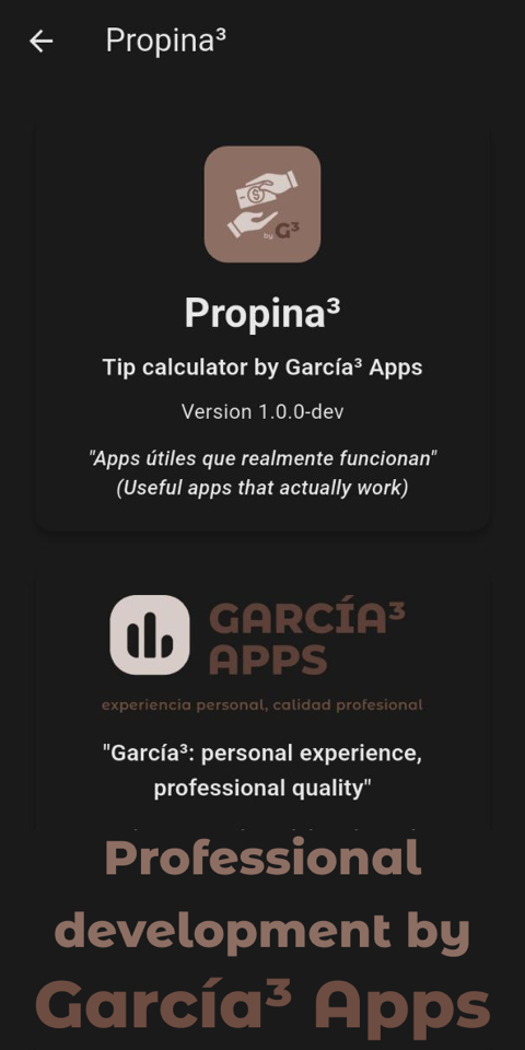 Propina³ - screenshot 6