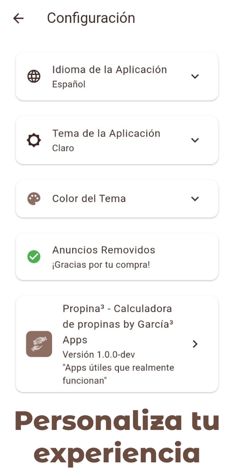 Propina³ - screenshot 3