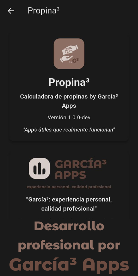 Propina³ - screenshot 6