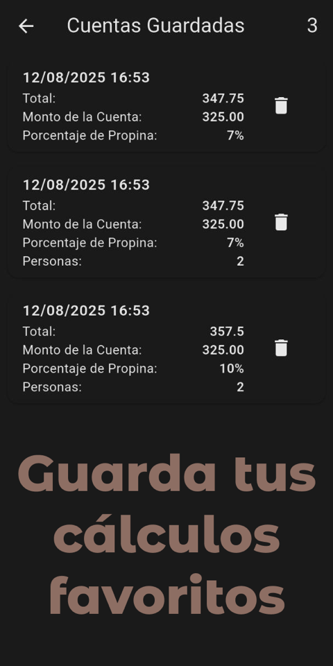 Propina³ - screenshot 7